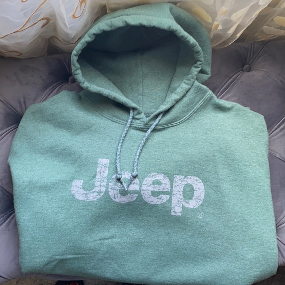 Jeep XL men’s green hoodie